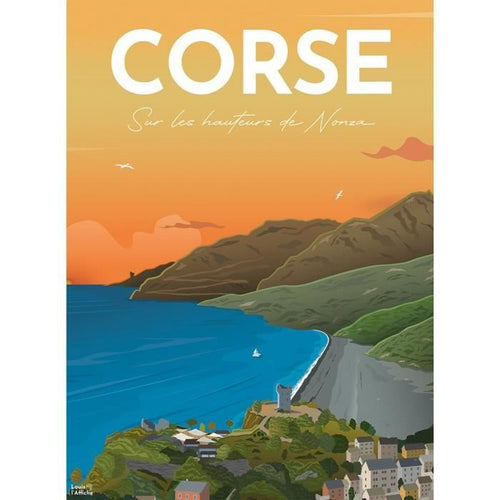 Nathan-Puzzle 500 pezzi-Poster della Corsica/Louis the Poster-Adulti e bambini dai 10 anni-Puzzle di alta qualità-12000985