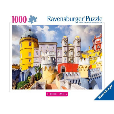 Puzzle da 1000 pezzi Palazzo Nazionale di Pena, Portogallo, Highlight Collection, da 14 anni, Palazzo, 12001314, Ravensburger