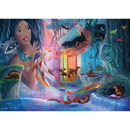 Puzzle Pocahontas da 1000 pezzi, Collezione Principesse Disney, 14 anni, Disney, 12001344, Ravensburger
