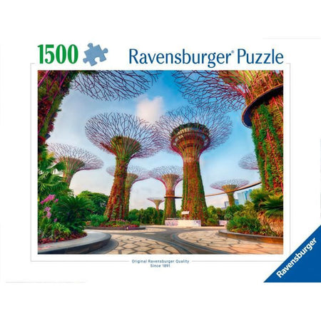 Puzzle da 1500 pezzi Garden by the Bay Singapore, età 14+, puzzle premium, Singapore, 12001396, Ravensburger