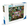 Puzzle da 2000 pezzi, dai 14 anni in su, cianfrusaglie e oggetti da strega, puzzle di qualità premium realizzato in Europa, piante, 12001416