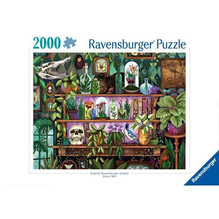 Puzzle da 2000 pezzi, dai 14 anni in su, cianfrusaglie e oggetti da strega, puzzle di qualità premium realizzato in Europa, piante, 12001416