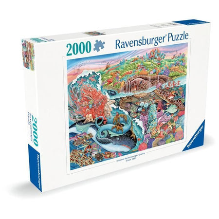 Puzzle da 2000 pezzi, Puzzle per adulti, Età 14+, Il mito di Thalassa, Mare, 12001484, Ravensburger