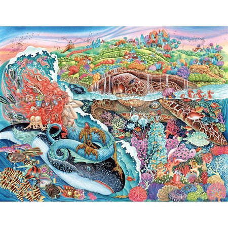 Puzzle da 2000 pezzi, Puzzle per adulti, Età 14+, Il mito di Thalassa, Mare, 12001484, Ravensburger