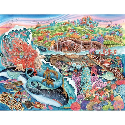Puzzle da 2000 pezzi, Puzzle per adulti, Età 14+, Il mito di Thalassa, Mare, 12001484, Ravensburger