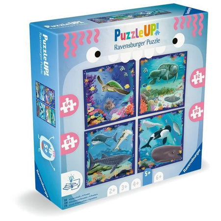 Puzzle per bambini, UP! Puzzle, Animali marini, Età 5+, 12004004, Ravensburger