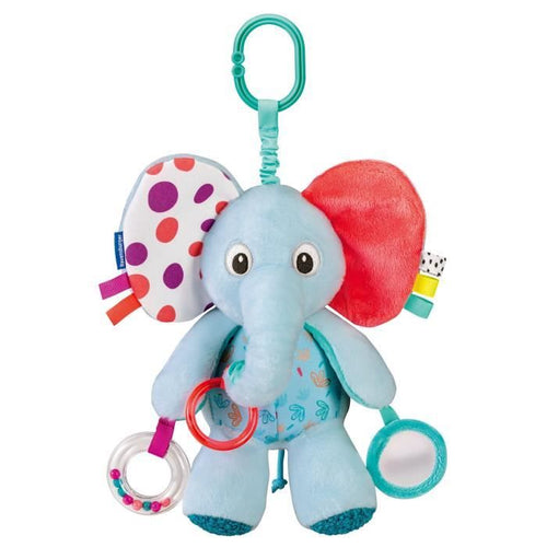 Ravensburger -PLAY + - Peluche attività il mio elefante - Dalla nascita - Versione francese - 34005