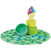 Ravensburger -PLAY + - Bicchieri impilabili uccellini 3 in 1 - A partire da 6 mesi - Versione francese - 34007