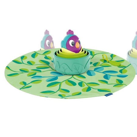 Ravensburger -PLAY + - Bicchieri impilabili uccellini 3 in 1 - A partire da 6 mesi - Versione francese - 34007