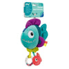 Ravensburger -PLAY + - Peluche piranha pop-it blu - Dalla nascita - Versione francese - 34016