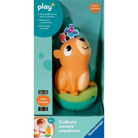 Ravensburger -PLAY + -Capybara sound tumbling - Da 6 mesi - Versione francese - 34019