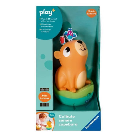 Ravensburger -PLAY + -Capybara sound tumbling - Da 6 mesi - Versione francese - 34019