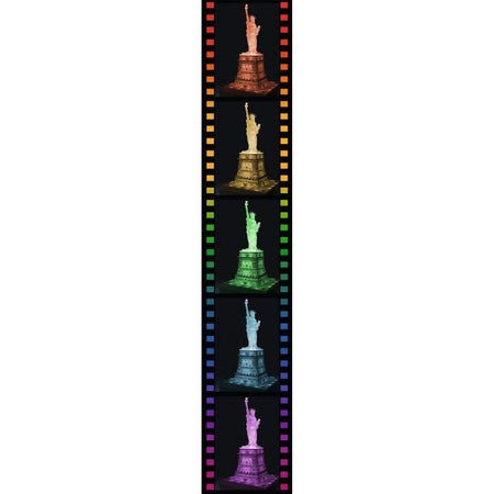 108p Pz3D Libertà Statua Notte