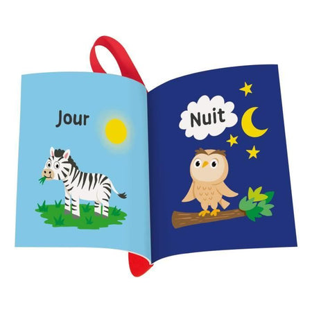 Ravensburger - Play + - Flip & pop book - Opposites - 13099038 (Il mio primo libro per la dentizione)