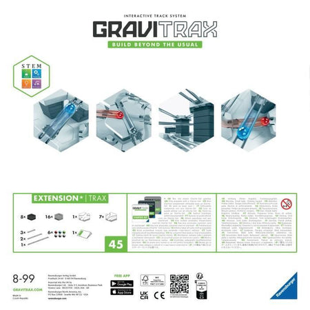 Set di estensione / guide GraviTrax Trax - 224142 - Da 8 anni Ravensburger