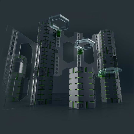 Ravensburger-Set di espansione verticale GraviTrax PRO-33 pezzi-Circuito di biglie-Percorso di biglie da costruire-Età 8 anni-22427