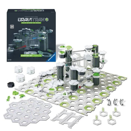 GraviTrax PRO Starter Set verticale, 152 pezzi-Percorso per biglie, Percorso per biglie da costruire, 8 anni, 22426, Ravensburger