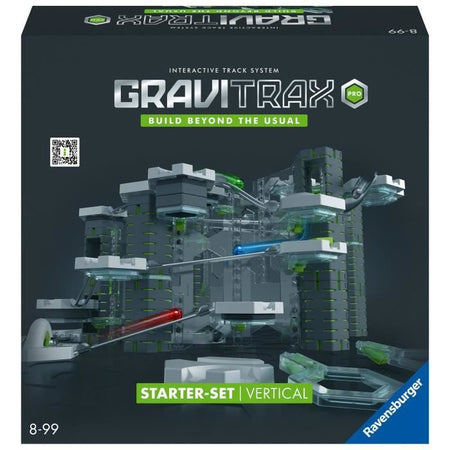 GraviTrax PRO Starter Set verticale, 152 pezzi-Percorso per biglie, Percorso per biglie da costruire, 8 anni, 22426, Ravensburger