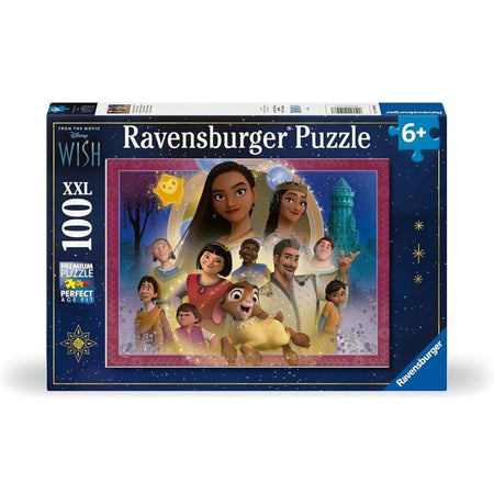 Ravensburger-Puzzle 100 pezzi XXL - Il Regno dei Desideri / Disney Wish-4005555010487-Dai 6 anni in su