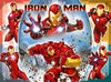 Ravensburger-MARVEL HEROS-puzzle XXL da 100 pezzi - Il potente Iron Man / Marvel Avengers-4005556133772-dai 6 anni in su