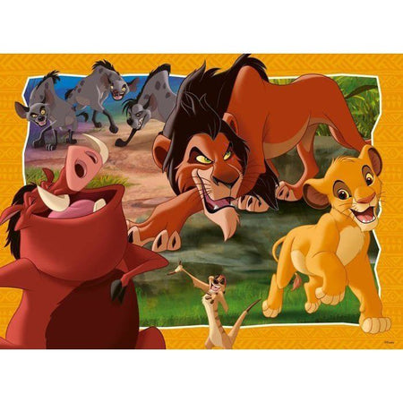Puzzle 200 pz XXL Hakuna Matata - Disney Il Re Leone - 8 anni Ravensburger