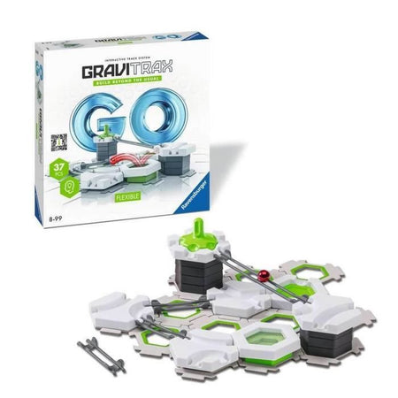 Gravitrax GO Flessibile-Circuito di biglie-Gioco di costruzione-Età 8-23705 - Ravensburger