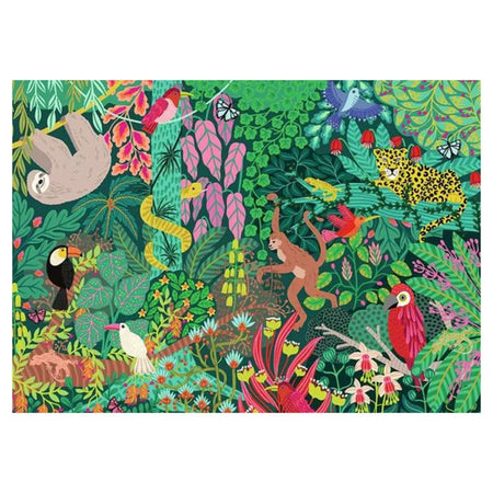 Puzzle Ravensburger 1000 pezzi Foresta pluviale magica