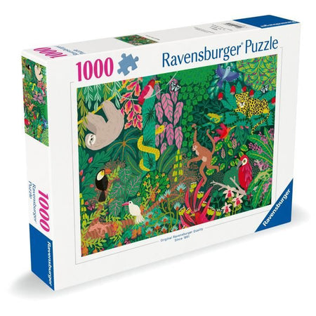 Puzzle Ravensburger 1000 pezzi Foresta pluviale magica