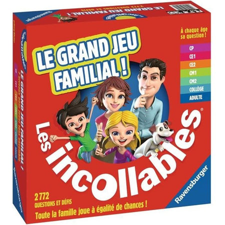 RAVENSBURGER - Il grande gioco per famiglie degli Incollables