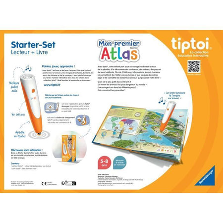 Ravensburger-tiptoi Starter Atlas-4005556001774-Dai 5 anni in su