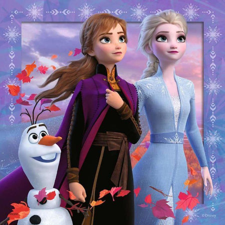 RAVENSBURGER - The Snow Queen 2 Puzzle 3x49 pezzi