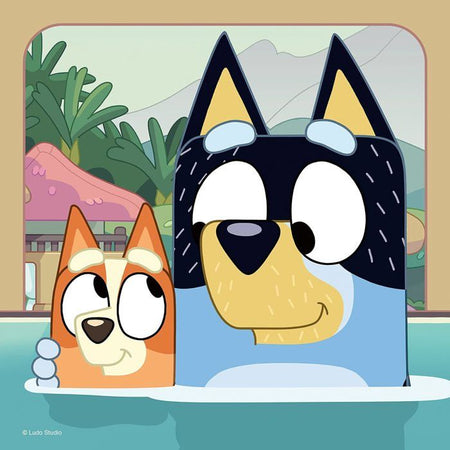 Ravensburger Bluey Puzzle - Le avventure di Bluey - 3x49 pezzi