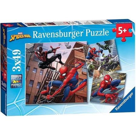 3x49 pezzi Spider-man in azione
