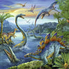 3x49 pezzi Dinosauri