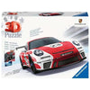 Puzzle 3D Porsche 911 GT3 Cup Salisburgo (con griglia)