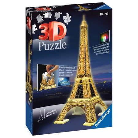 Puzzle 3D Torre Eiffel Notte