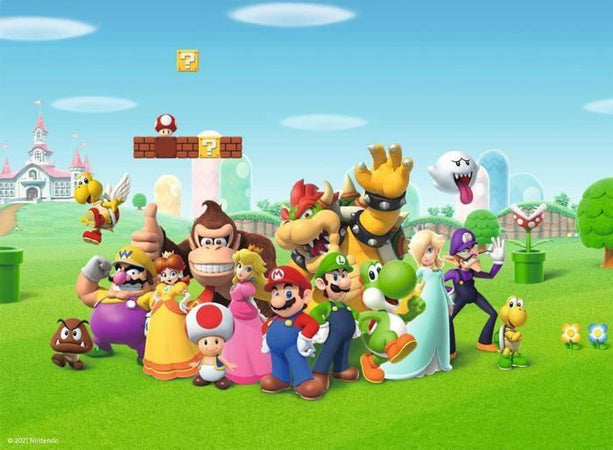 Ravensburger-SUPER MARIO-puzzle XXL da 200 pezzi - Le avventure di Super Mario-4005556129935-dagli 8 anni in su