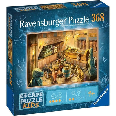 Puzzle per bambini da 368 pezzi - Nell'antico Egitto - Il primo puzzle ispirato a Escape Game per bambini - Ravensburger
