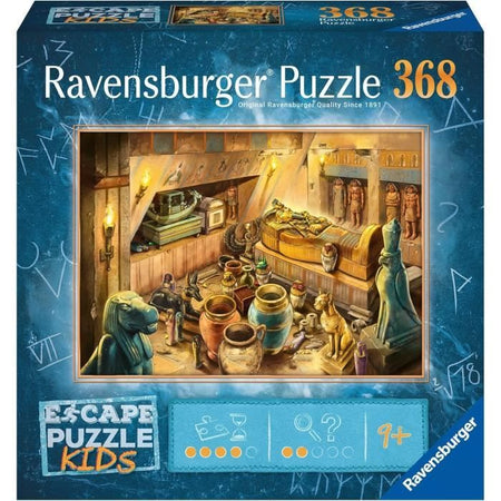 Puzzle per bambini da 368 pezzi - Nell'antico Egitto - Il primo puzzle ispirato a Escape Game per bambini - Ravensburger