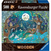 Puzzle in legno 500 pezzi Foresta fantastica