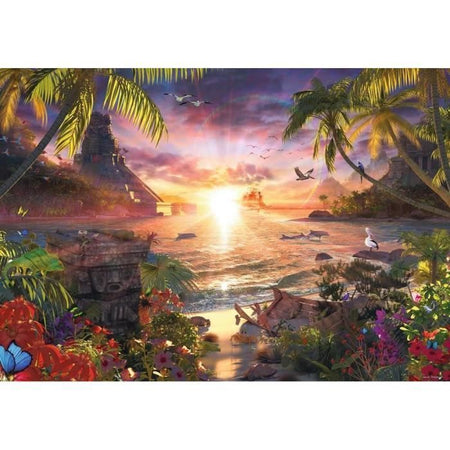 Puzzle da 18000 pezzi - Paradiso al tramonto - Ravensburger