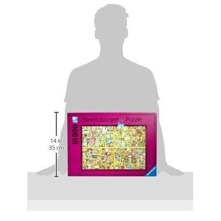 Puzzle 18000 pezzi Magic Library