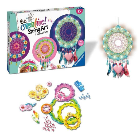 Ravensburger - String Art DreamCatchers - 4005556182350 - Da 8 anni