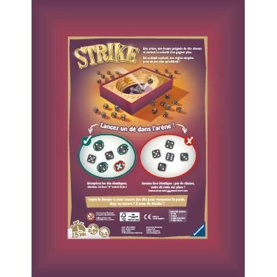 RAVENSBURGER Strike Board Game (dimensioni del viaggio)