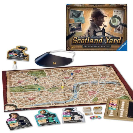 Gioco di strategia Sherlock Holmes di Scotland Yard