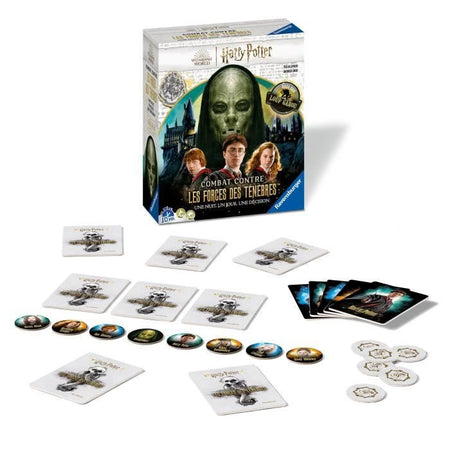 Giochi da tavolo Harry Potter Combattimento contro le forze dell'oscurità, basato sul gioco Werewolf, Per 9 anni, Ravensburger, 27354