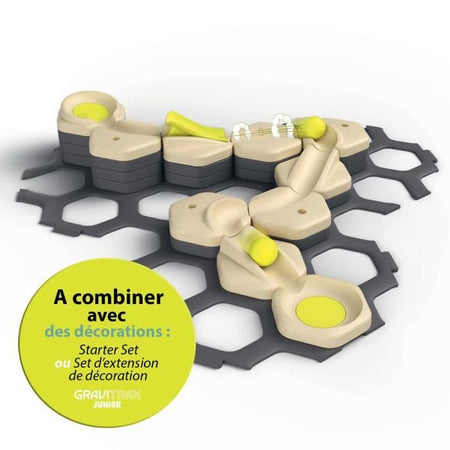 GraviTrax JUNIOR Set di espansione Start and Run - Circuiti di biglie - 3 anni - 27531 - Ravensburger