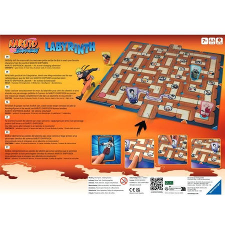 Naruto Labyrinth - giochi da tavolo - Naruto Shippuden - 7 anni - Ravensburger
