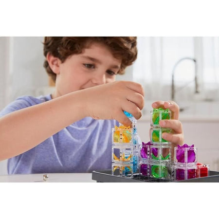 Gravity Maze gioco di logica, puzzle, costruzione di palline a circuito, 60 sfide, 8 anni-Ravensburger, 76433, ThinkFun