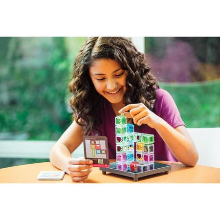 Gravity Maze gioco di logica, puzzle, costruzione di palline a circuito, 60 sfide, 8 anni-Ravensburger, 76433, ThinkFun